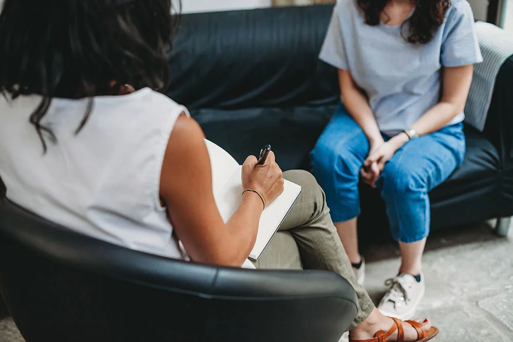 Supportive consultation with an outpatient therapy provider